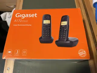Gigaset A170 Duo trådløs telefon med to håndsæt