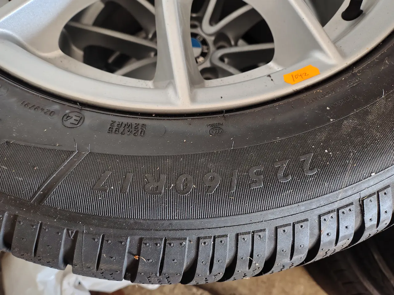 Billede 6 - Fire alufælge med dæk DUNLOP 225/60 R 17
