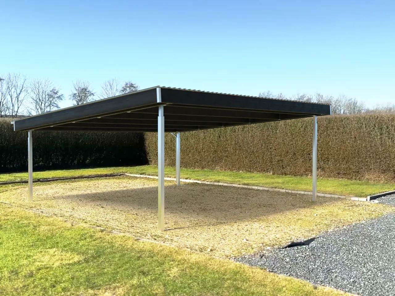 Billede 1 - SPAR PENGE, store besparelser på carport 1 & 2 bil