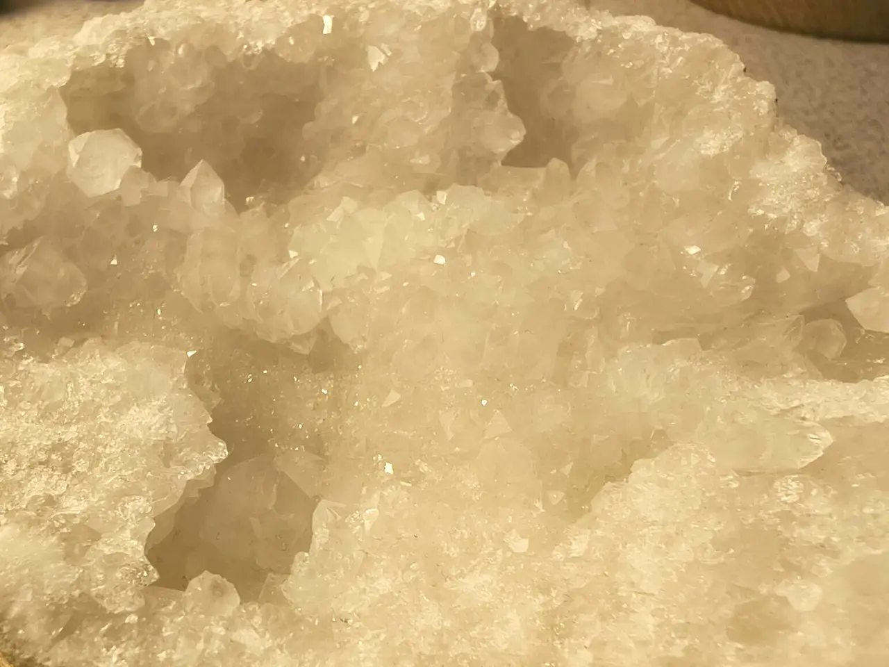 Billede 2 - Stor kvarts geode 