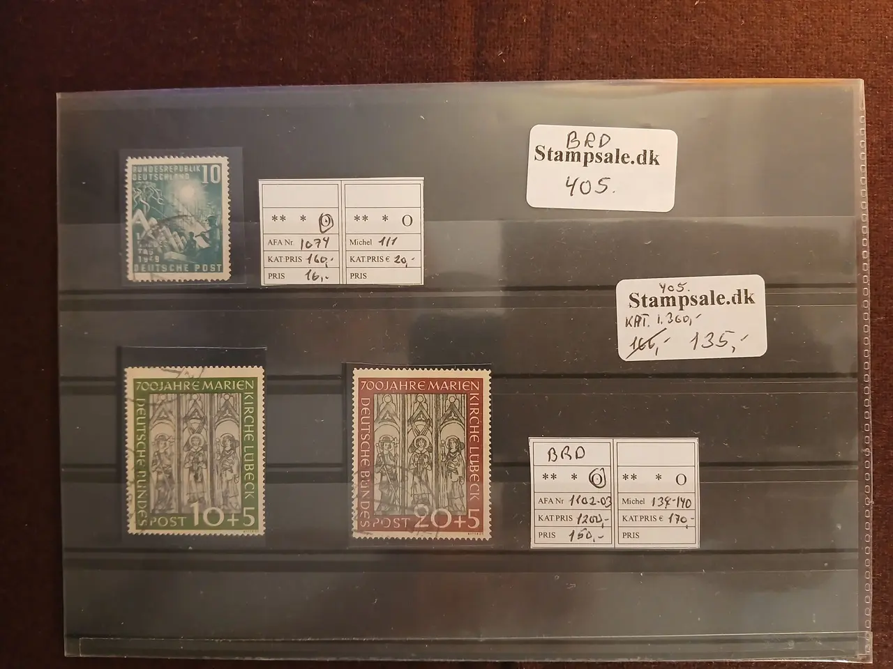 Billede 1 - Vesttyskland (405) Det sjældne Mariekirke sæt