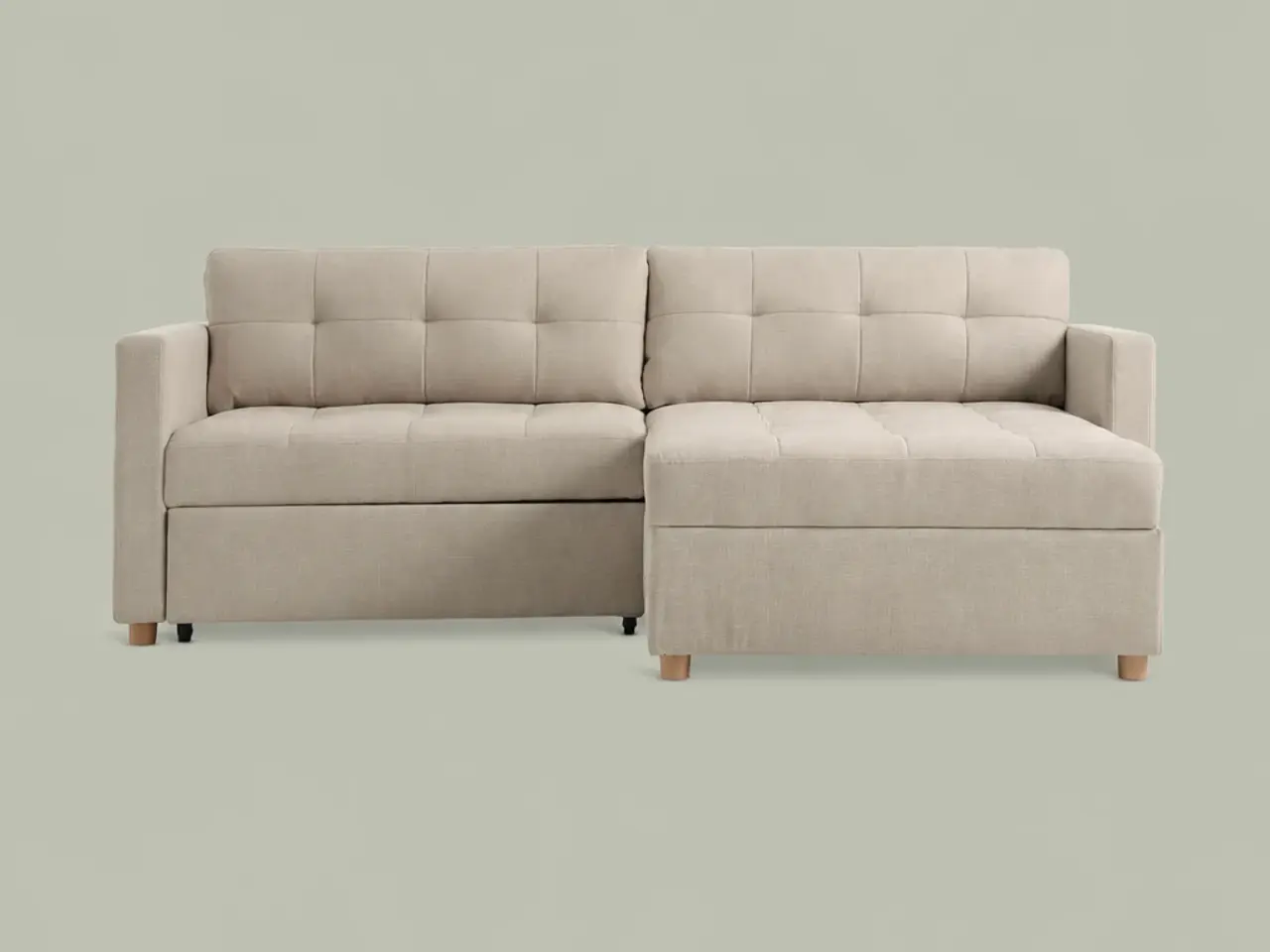 Billede 6 - Sovesofa med chaiselong