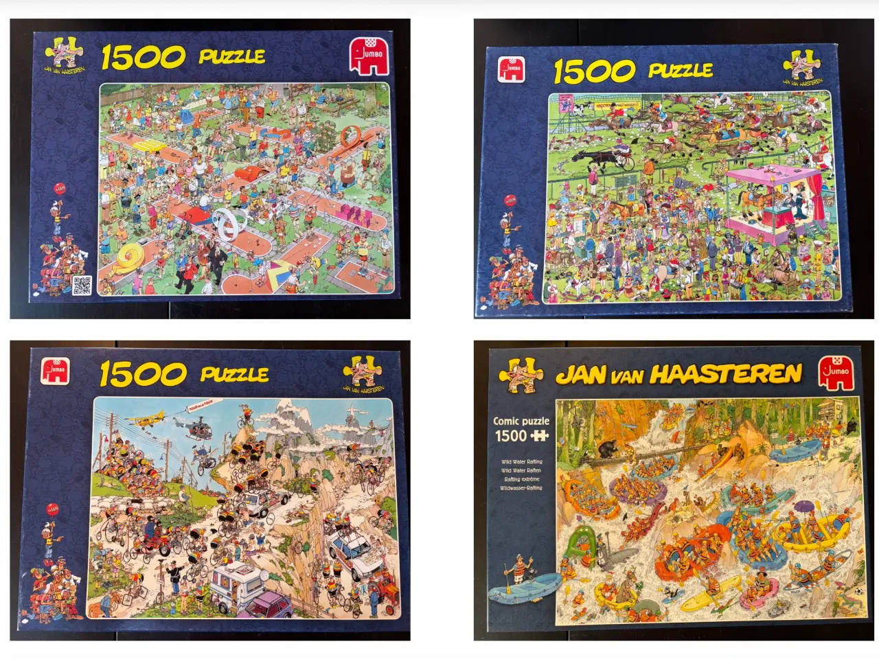 Billede 5 - Van Haasteren puslespil, 950-1500 brikker