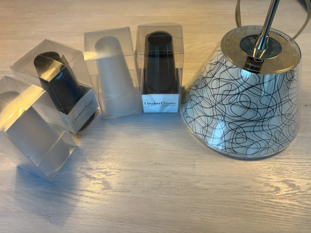 Billede 3 - Le klint lampe med skærme
