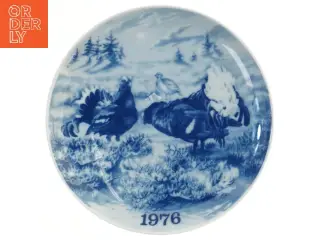 Porcelænsplatte fra 1976 (str. Ø 19,5 cm)