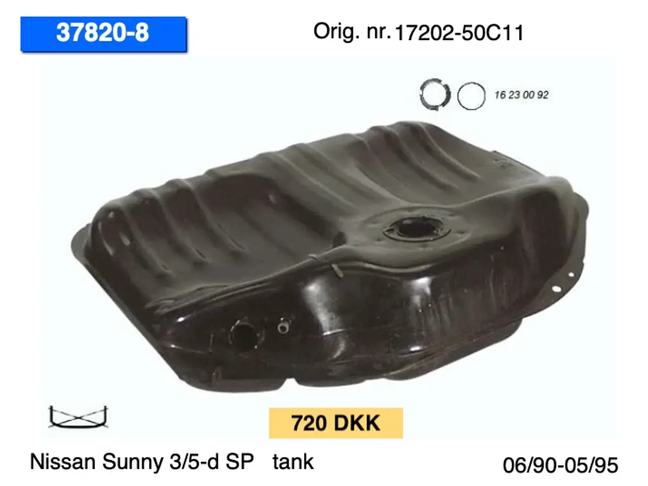 Billede 7 - Nissan Cherry-Sunny tanke