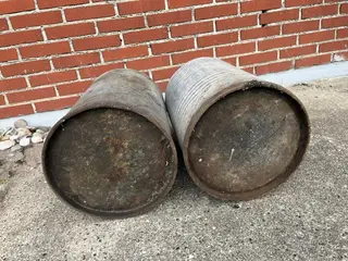 Peteroleums-/benzindunke i tin 40 liter