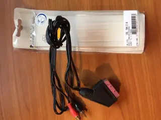 2 m audio kabel scart til 2 x phono