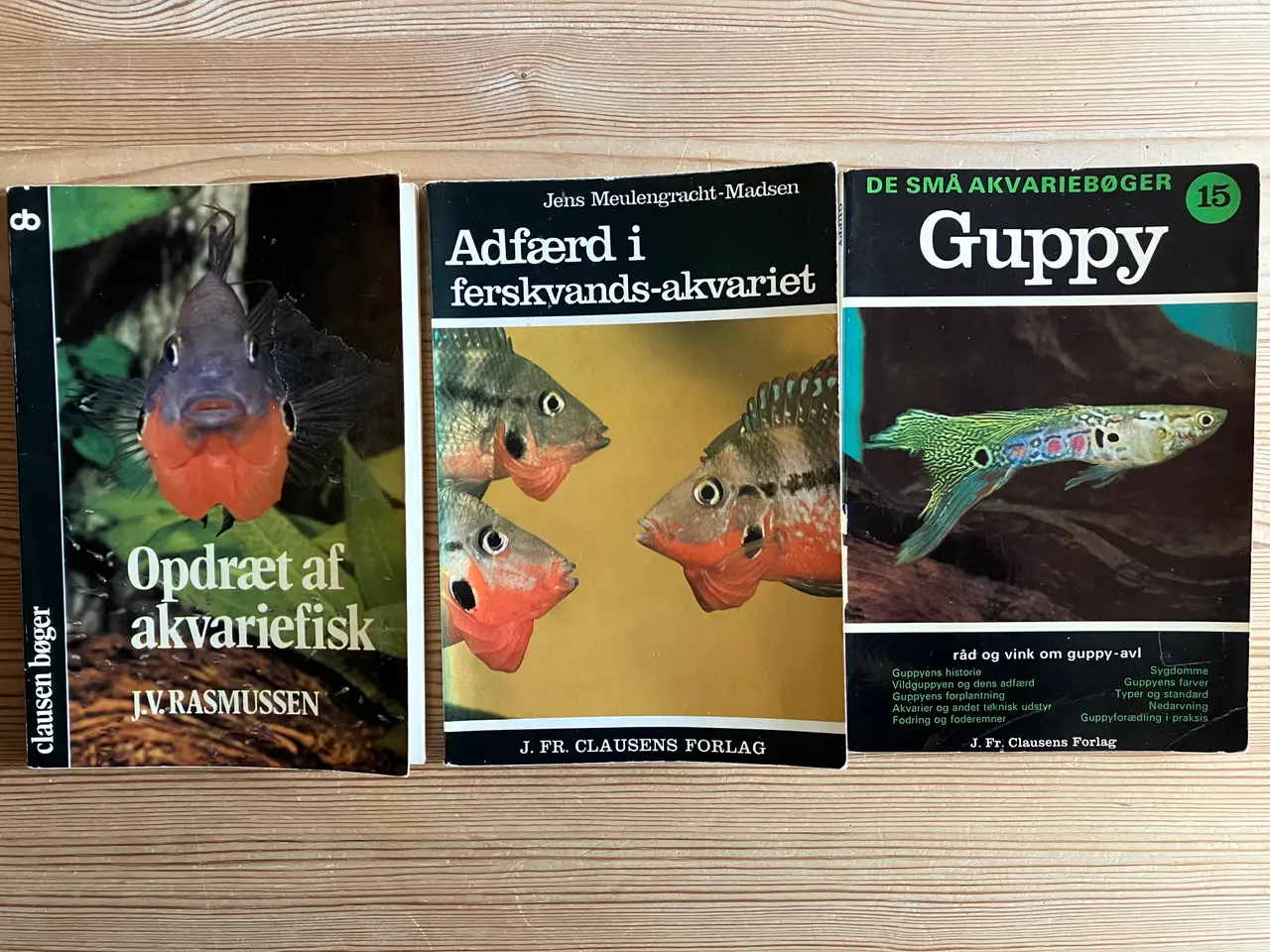 Billede 1 - 4 bøger om akvariefisk og om akvarium
