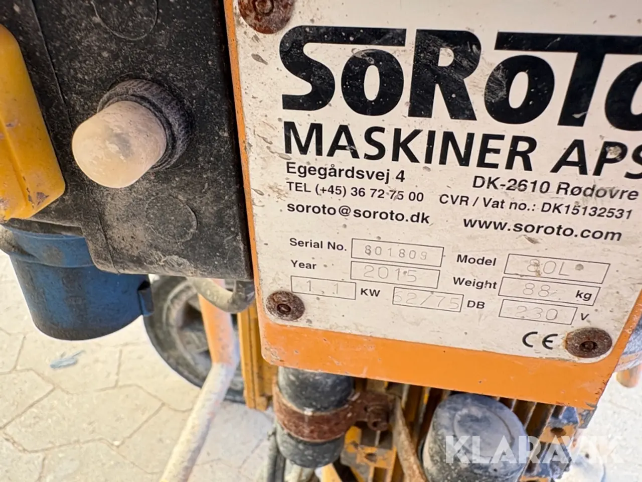 Billede 5 - Betonblander Soroto 80L-30