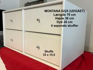 Montana model 6225 - væghængt - udgået