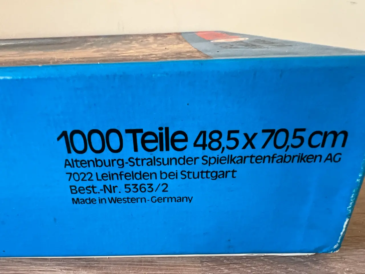 Billede 2 - Puslespil 1000 brikker