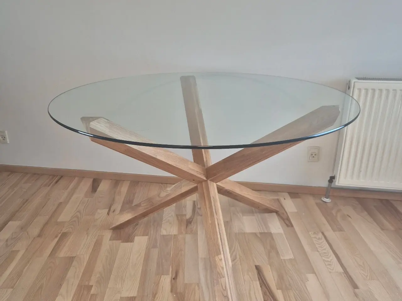 Billede 1 - Glas spisebord royal oak.