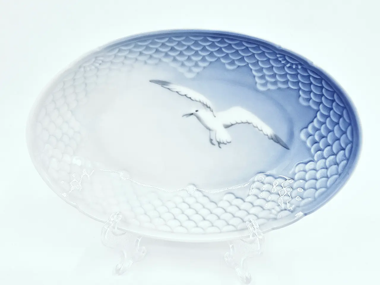 Billede 1 - Mågestel Oval Asiet nr. 38 uden guldkant 1 sortering