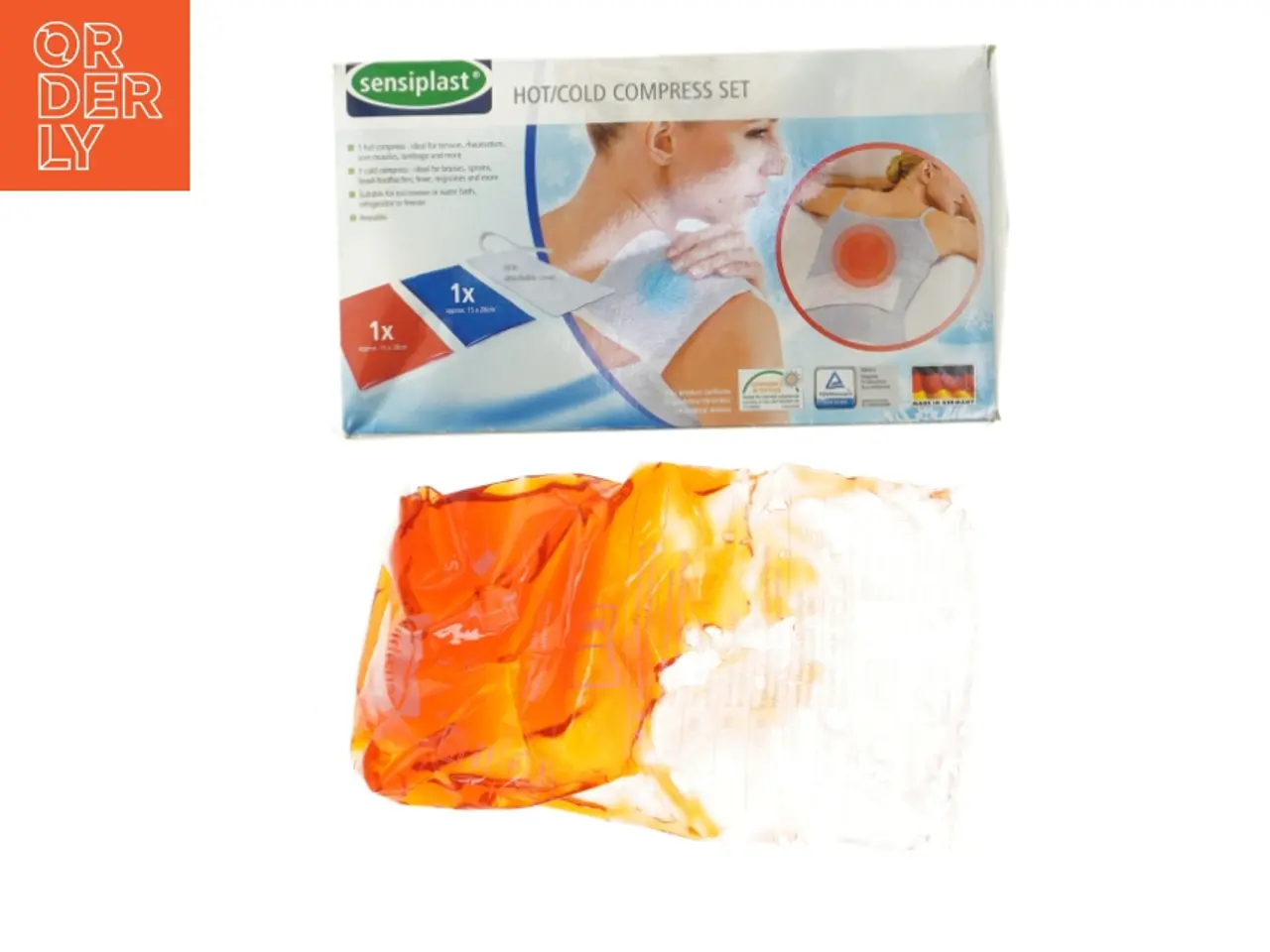 Billede 1 - Sensiplast varme/kolde kompres fra Sensiplast (str. 15x28 cm)