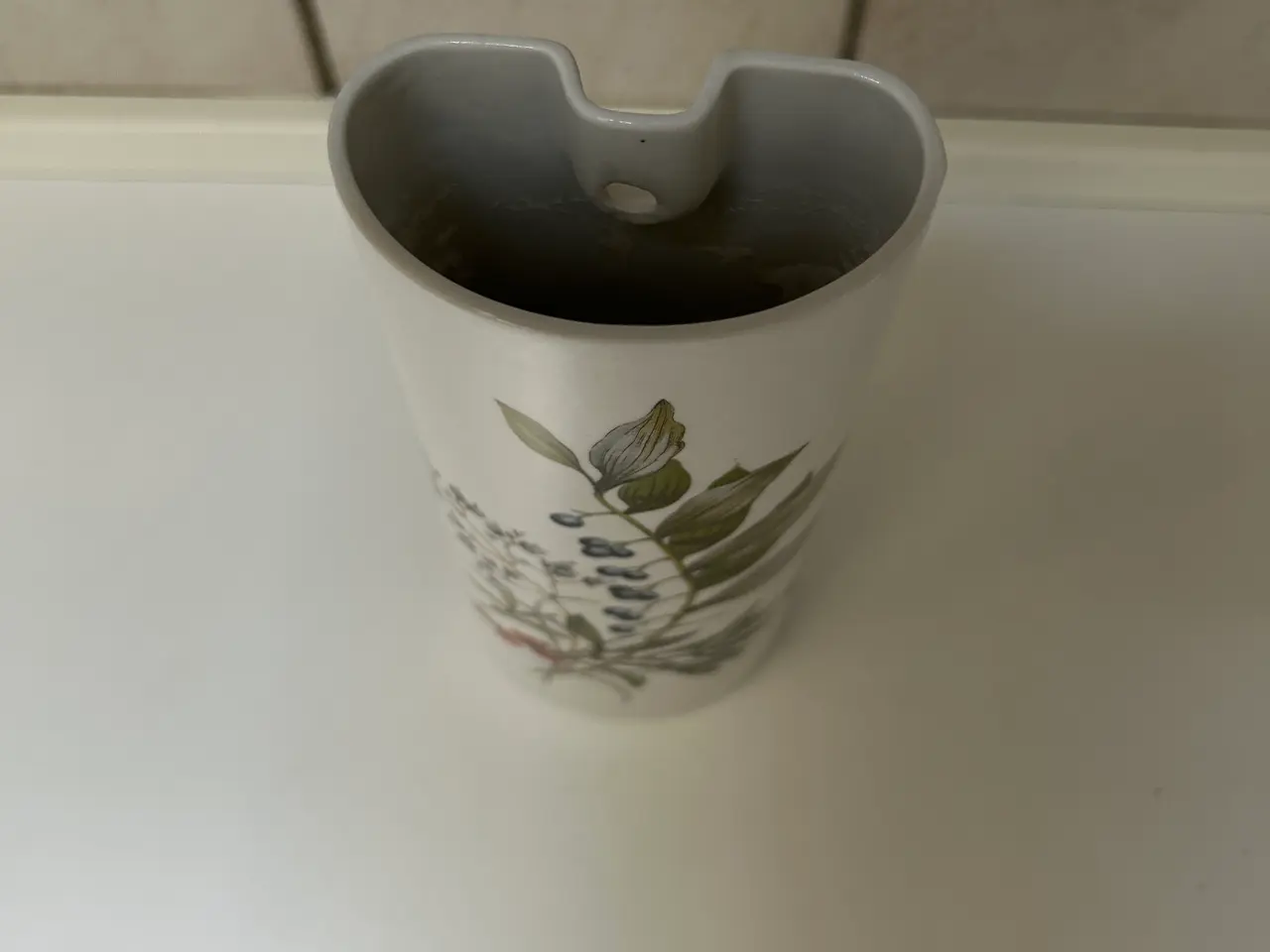 Billede 2 - Radiator vandfordamper med blomster deco, Retro