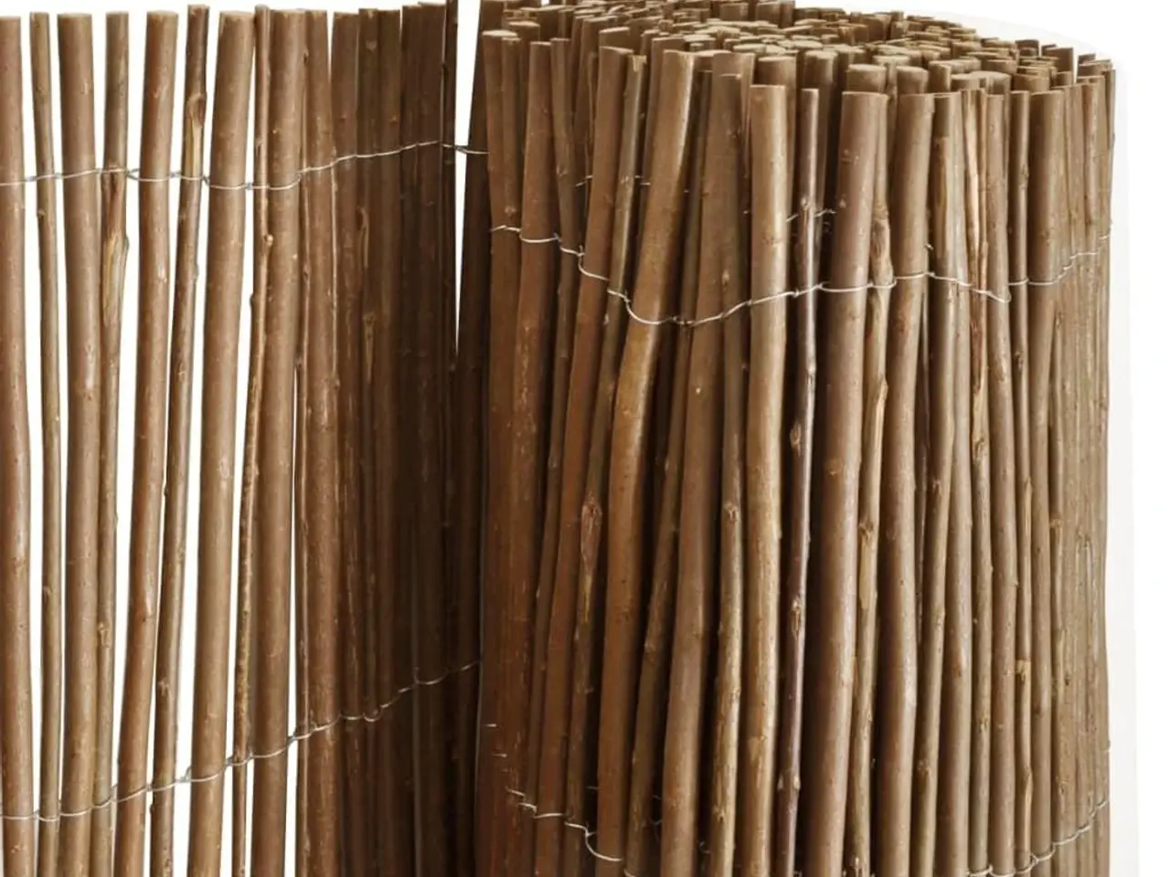 Billede 3 - Pilehegn 500 x 100 cm - naturligt hegn i pil