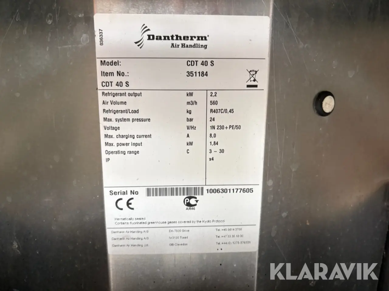 Billede 12 - Affugtere Drieaz og Dantherm 3 styk + blæser