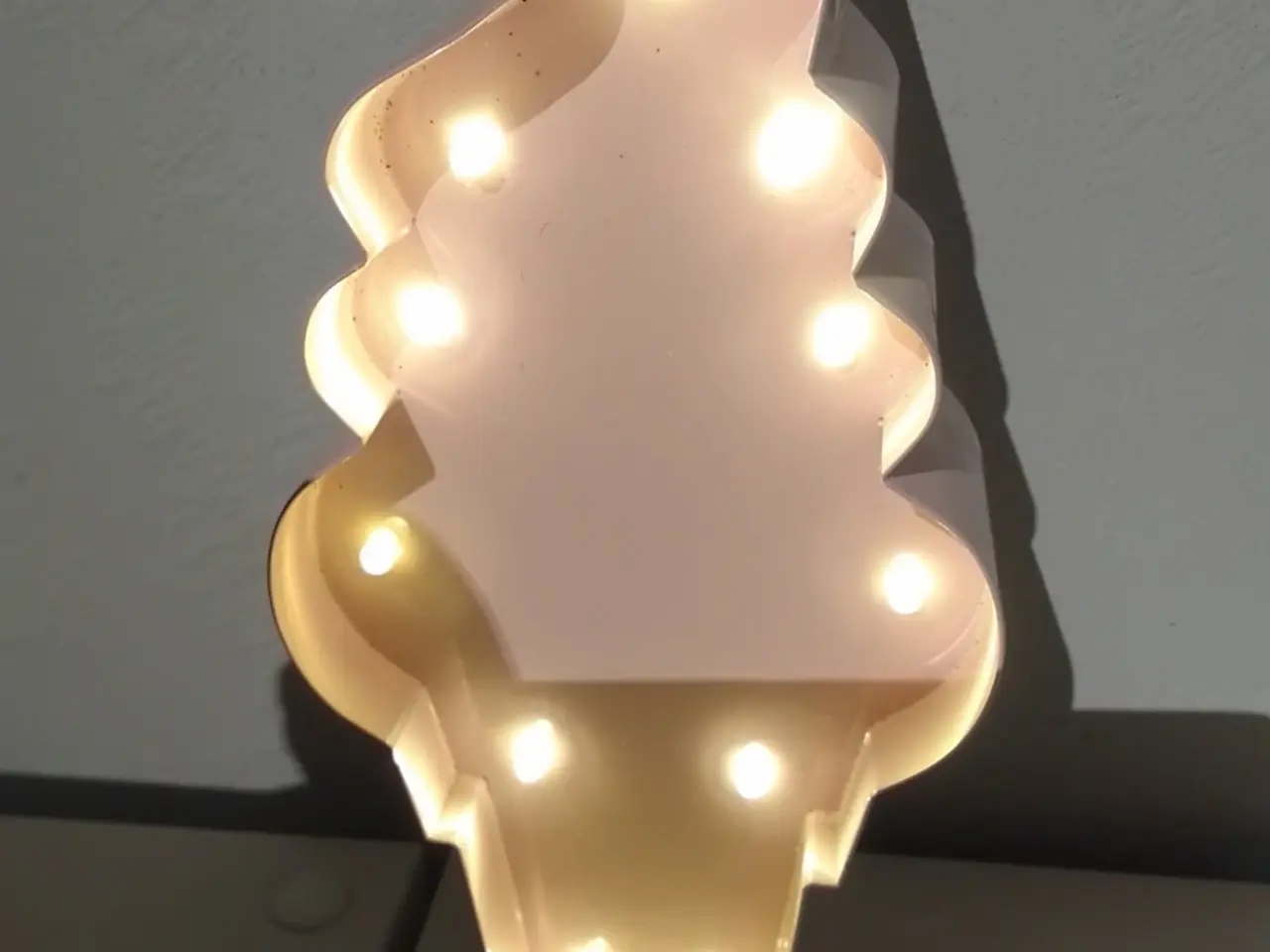 Billede 1 - Led lampe rosa