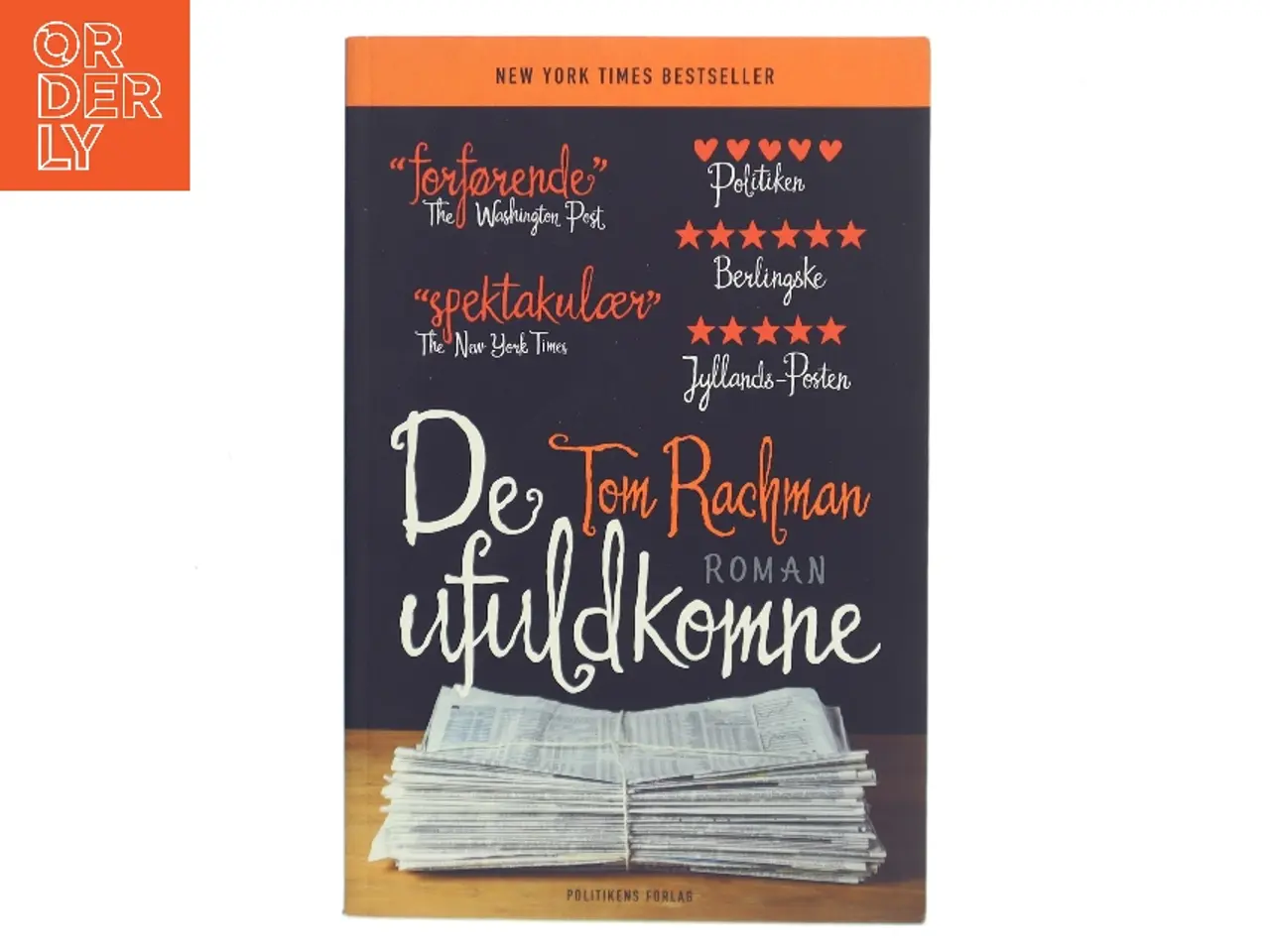 Billede 1 - De ufuldkomne : roman af Tom Rachman (Bog)