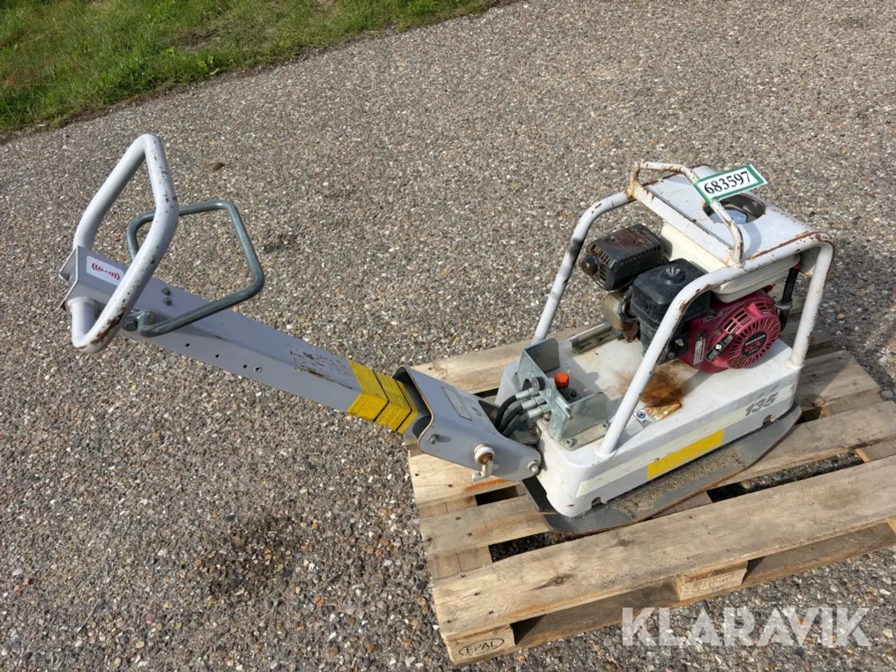 Billede 3 - Pladevibrator Swepac FB 135 - 1 styk