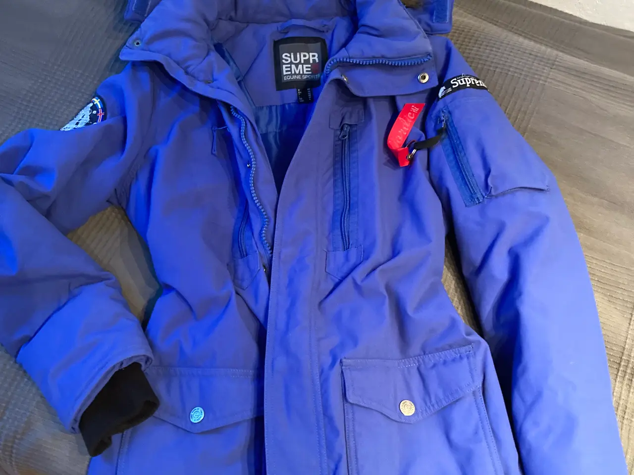 Billede 1 - Varm parka vinterjakke med mange detaljer