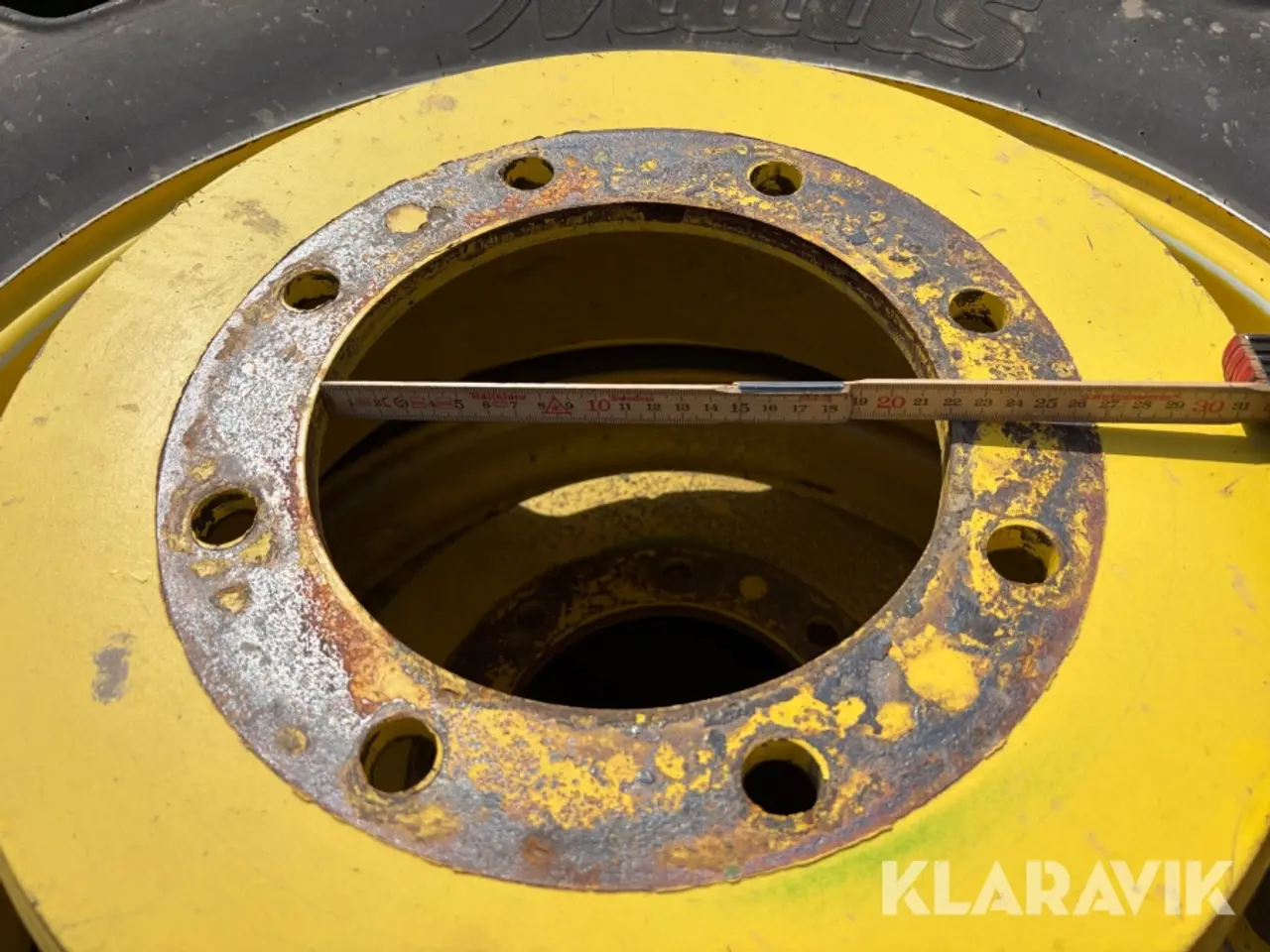 Billede 8 - Sprøjtehjul Mitas 4 styk - fra John Deere 6620