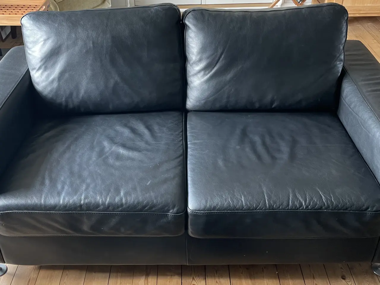 Billede 1 - 2 personers lædersofa fra Bolia