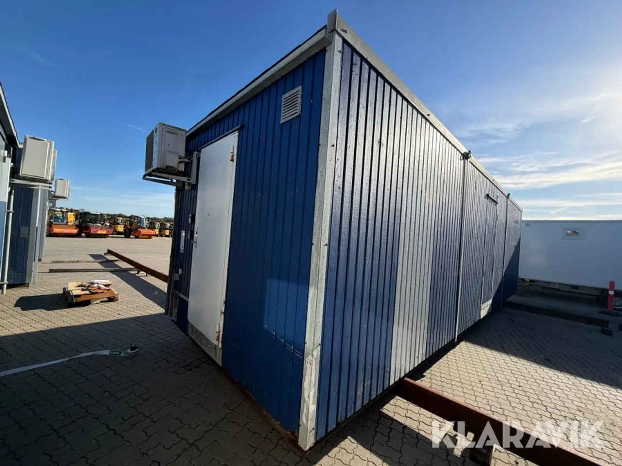 Billede 1 - Isoleret mandskabsskur 10 personer Woodcon M10G