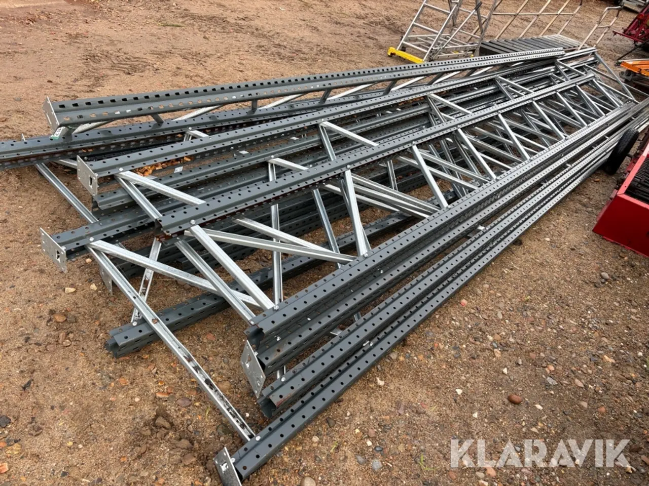 Billede 4 - Endestykker til pallereoler 8 Styk