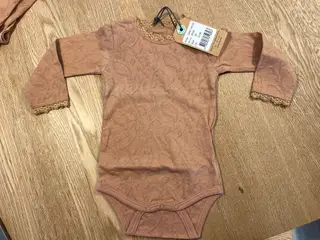 NY En Fant Body m/Blonde og Lange Ærmer (Str. 68)