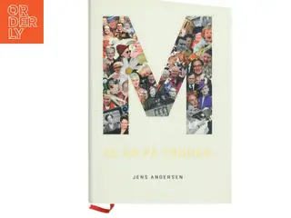 M - 40 år på tronen af Jens Andersen (f. 1955) (Bog)