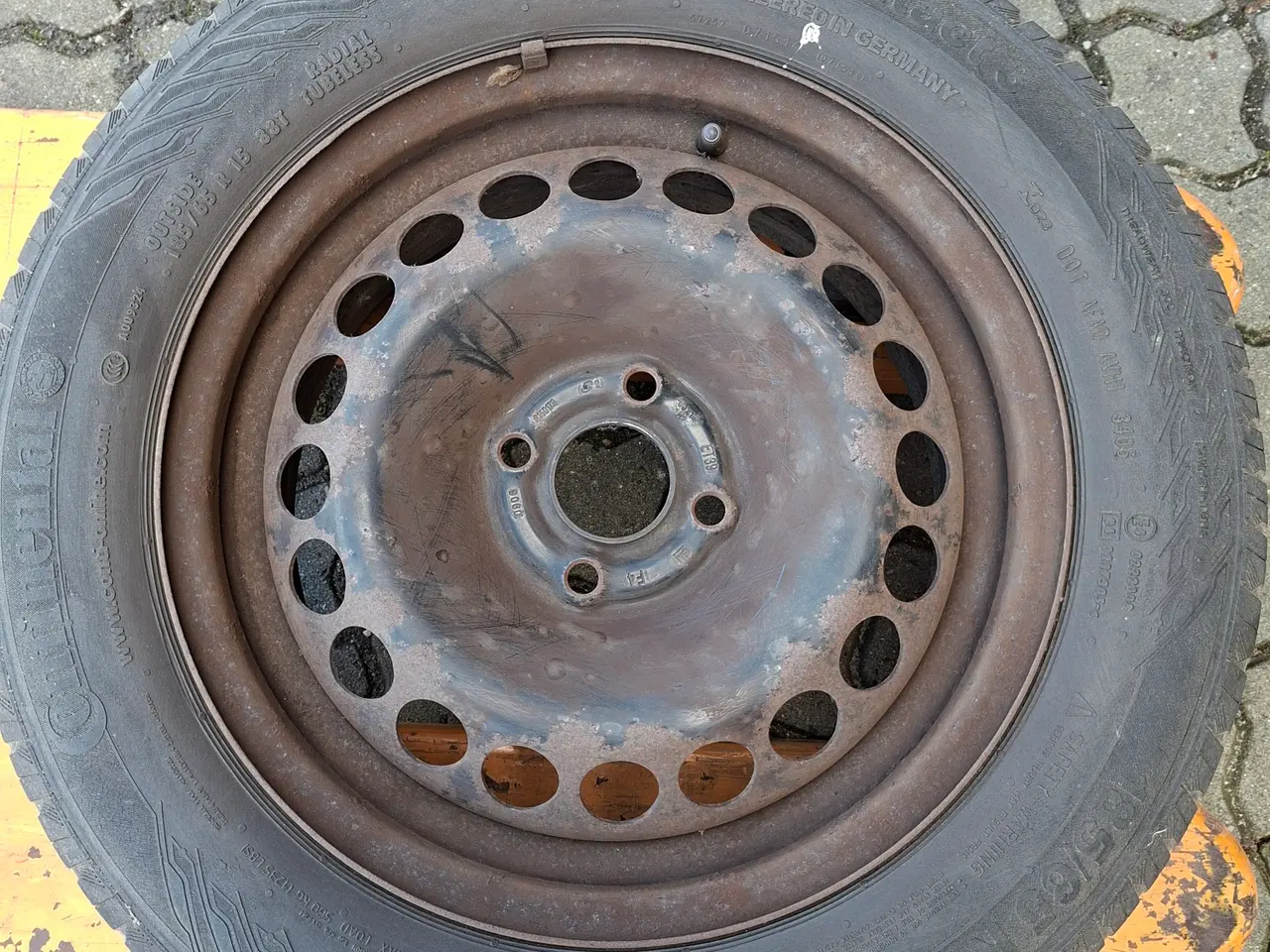 Billede 1 - Stålfælg fra Opel Corsa