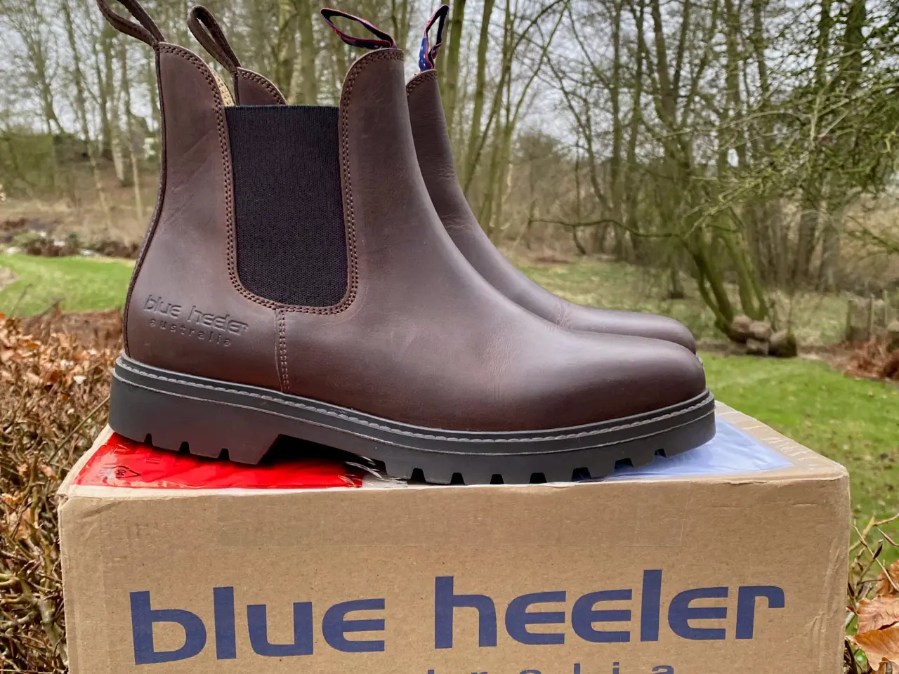 Billede 1 - BLUE HEELER JACKAROO CHELSEA LÆDERSTØVLER, UNISEX