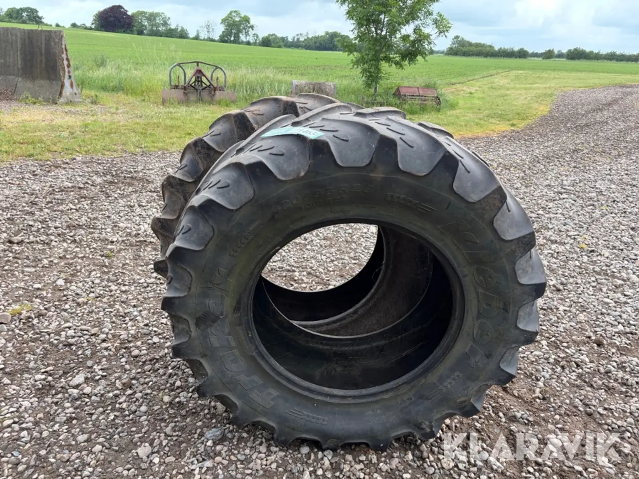 Billede 6 - Traktordæk Kleber 420/85 R28, 2 Styk