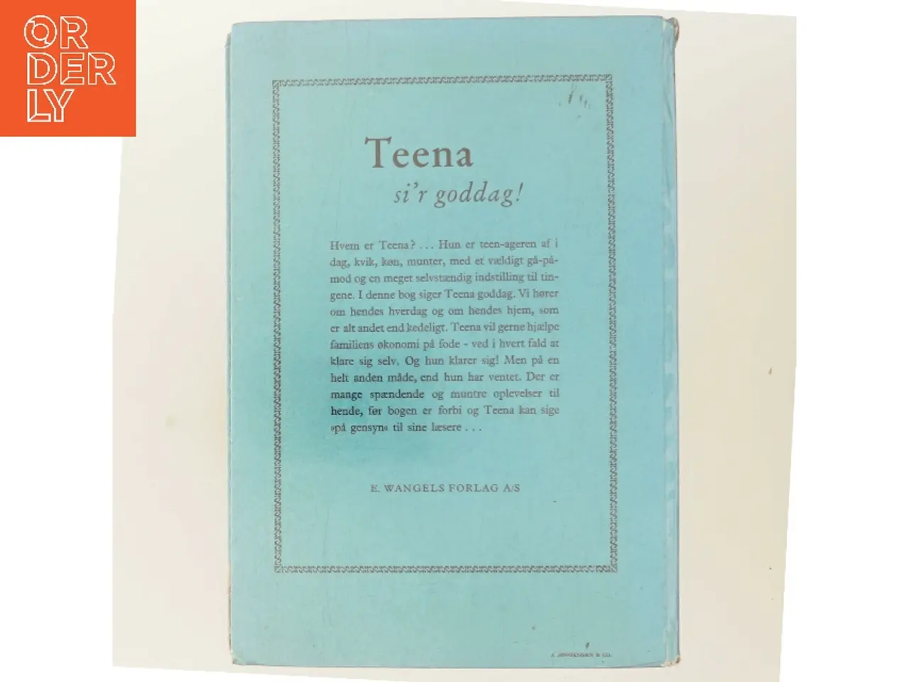 Billede 3 - Teena si’r goddag (Bog)