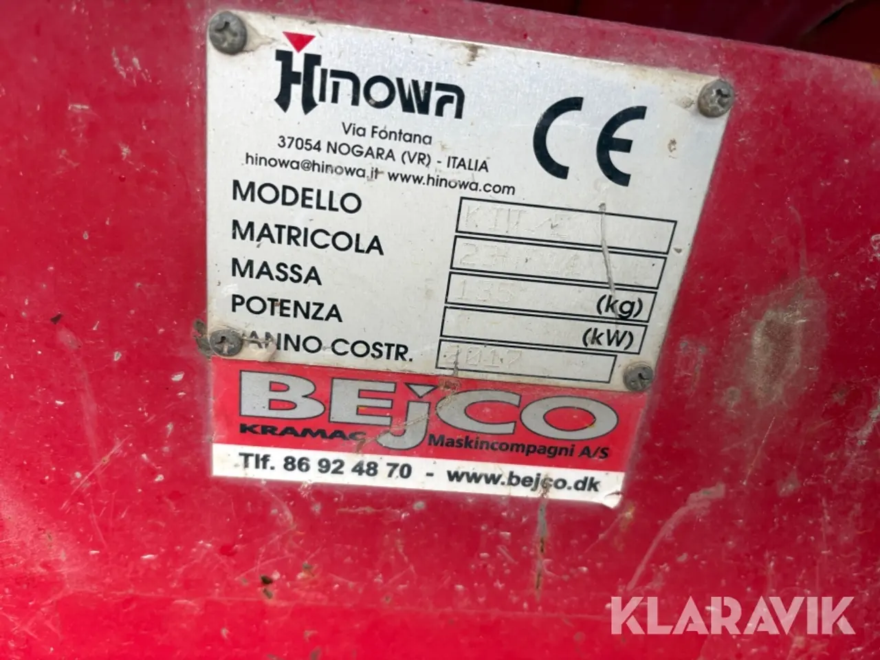 Billede 7 - Minidumper Hinowa HS701