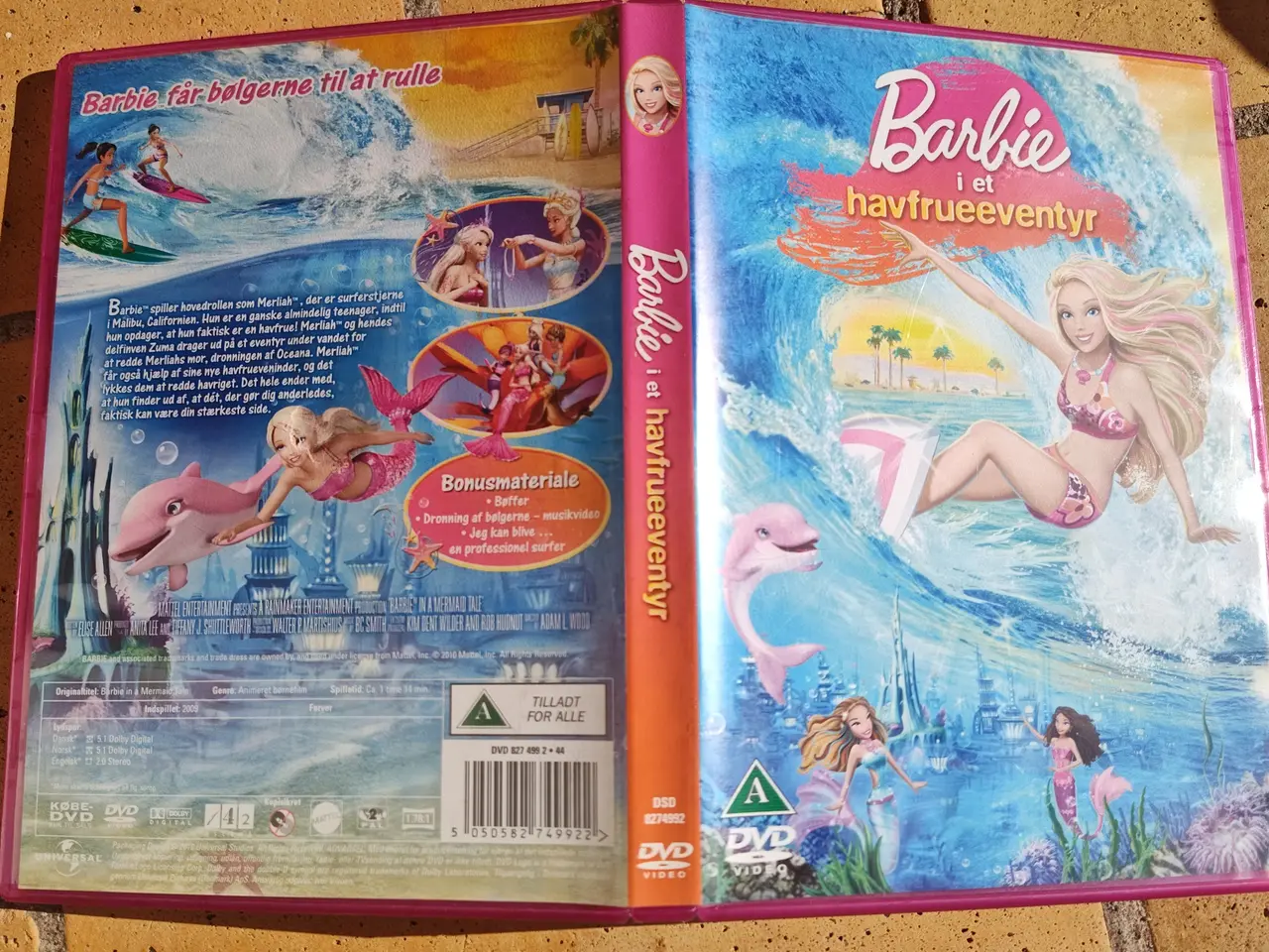 Billede 1 - Barbie i et havfrueeventyr DVD