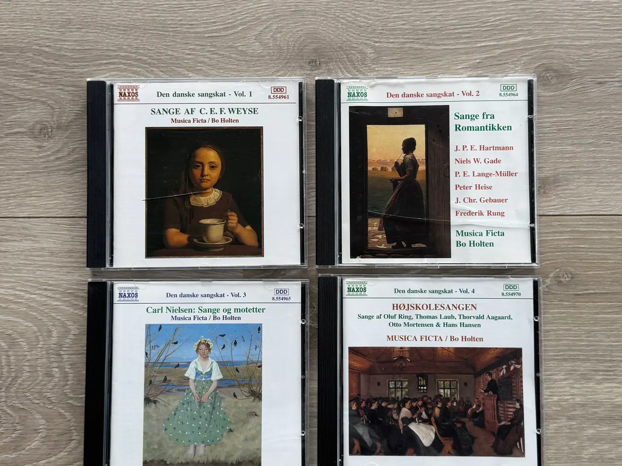 Billede 1 - CD’ER DEN DANSKE SANGSKAT VOL. 1-4