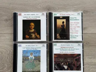 CD’ER DEN DANSKE SANGSKAT VOL. 1-4