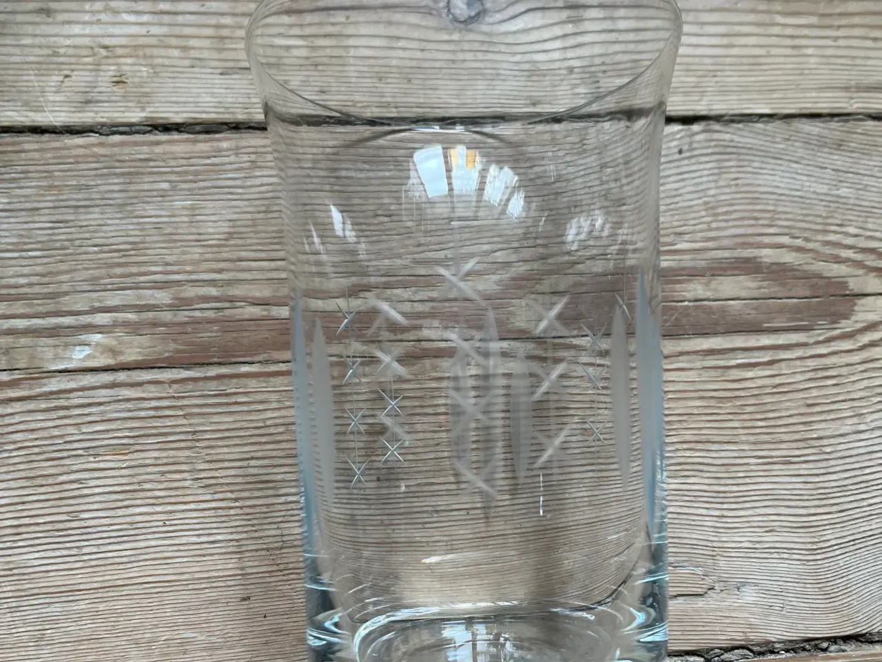 Billede 3 - 6 Nordlys ølglas / vandglas, lyngby glasværk