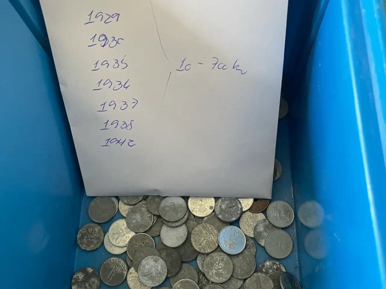 Billede 1 - Møntsamling