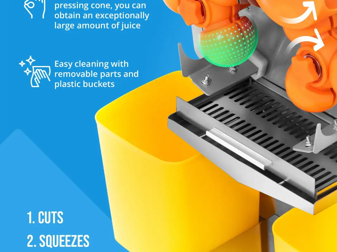 Billede 4 - Juicepresser 200 W – automatisk