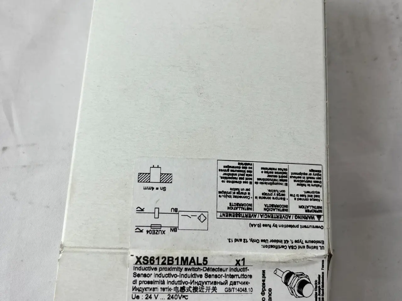 Billede 2 - Schneider XS612B1MAL5 Proximity Sensor M12 4mm 5m