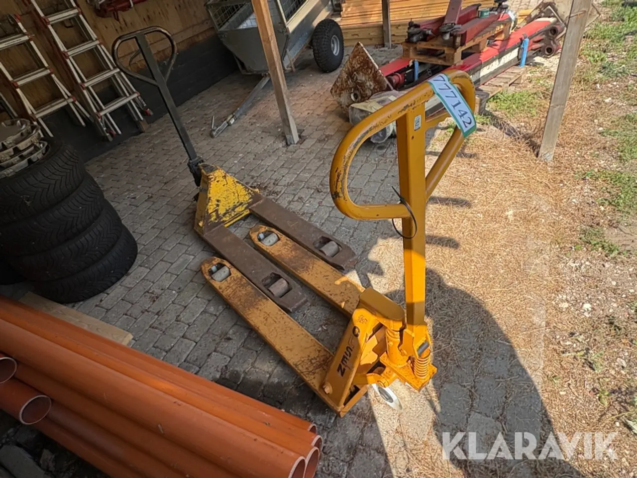Billede 2 - Palleløftere HPT - Jungheinrich 2500/2000 kilos 2 styk