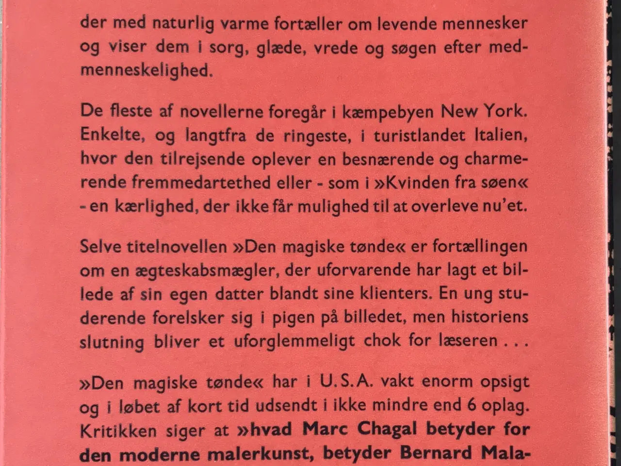 Billede 2 - Den magiske tønde, Bernard Malamud