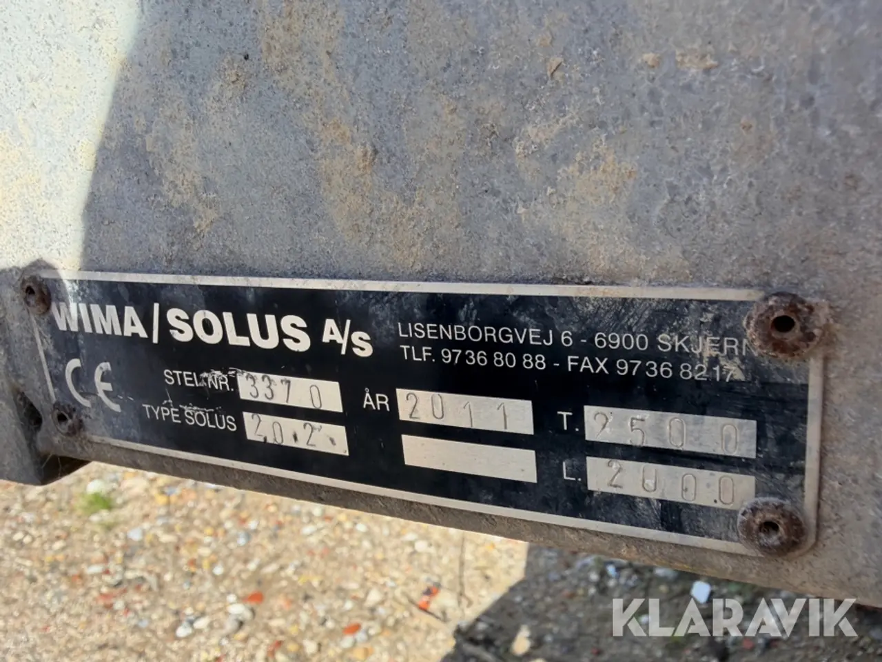 Billede 11 - Tiptrailer Solus 20.2 med hydraulisk tip