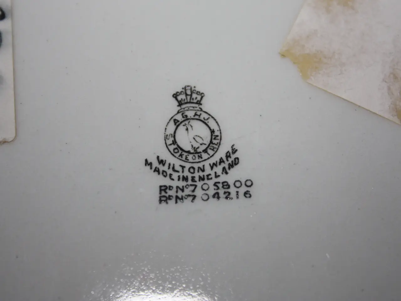 Billede 4 - Wilton Ware tallerken 705800 diam. 20,5 cm