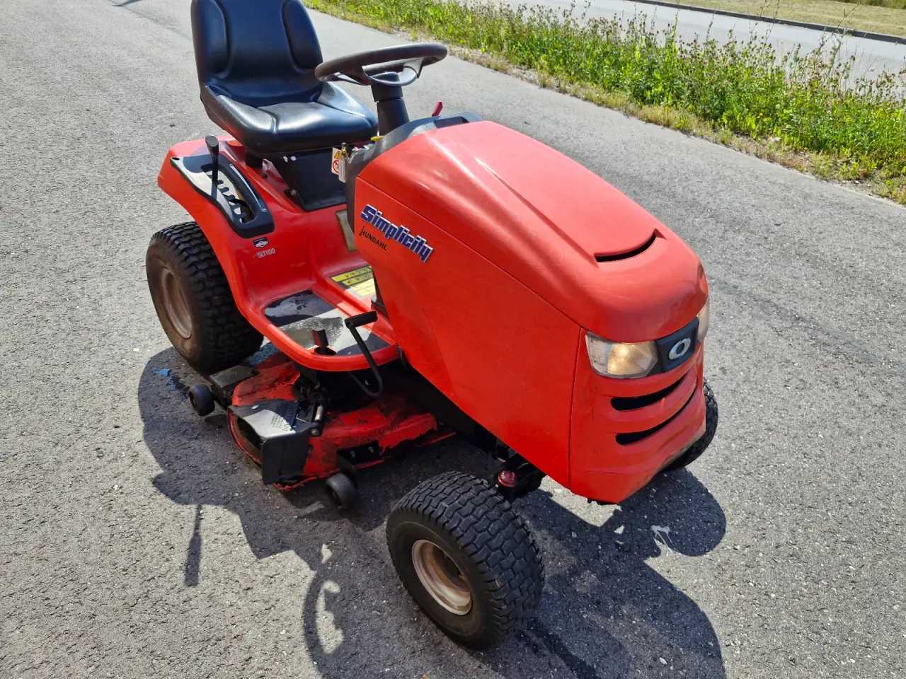 Billede 3 - Simplicity SLT100 Havetraktor