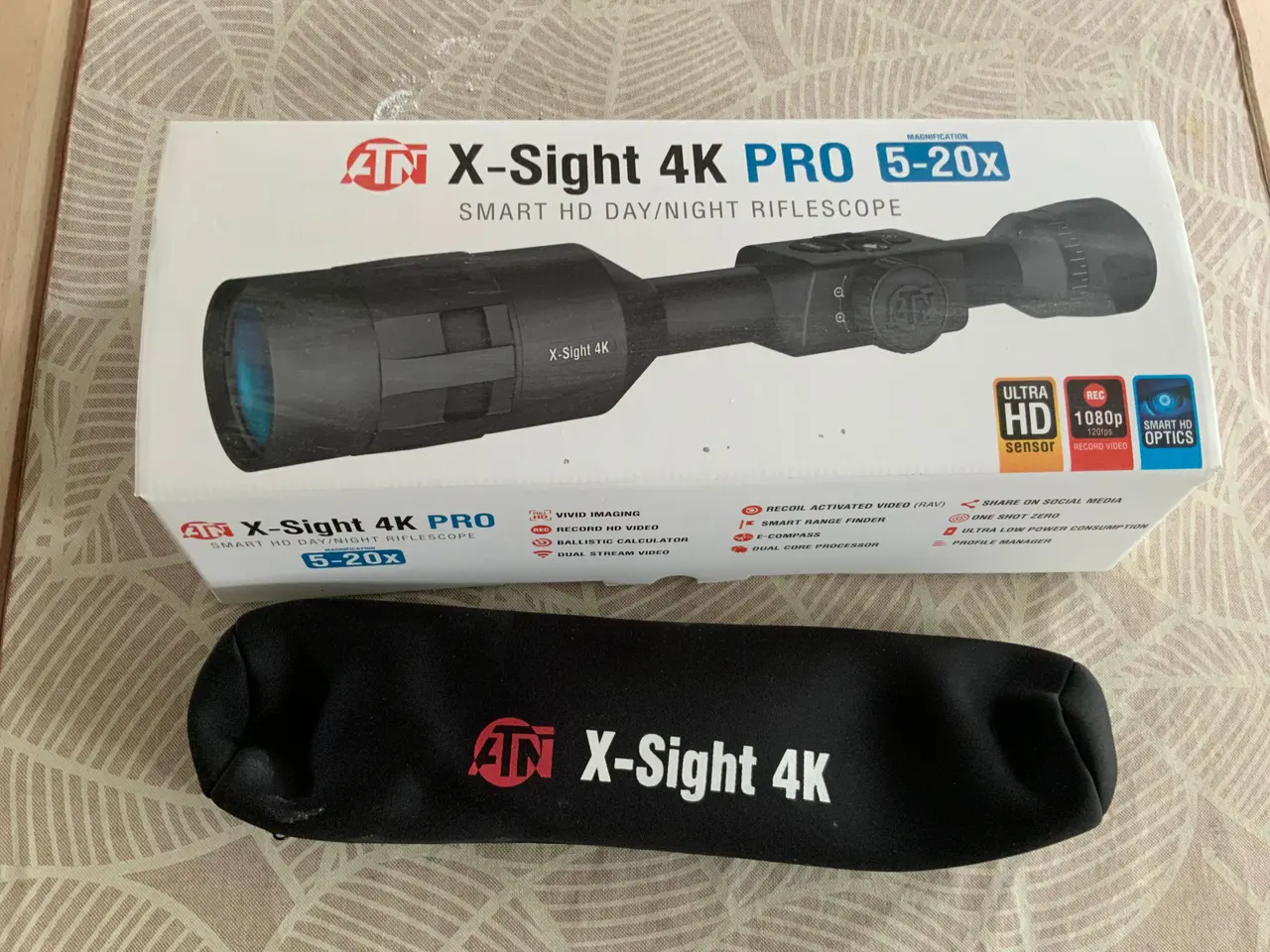 Billede 1 - ATN X-Sight 4K PRO 5-20x digital dag-/natkikkert –